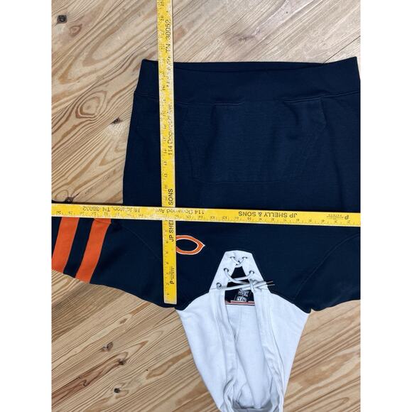 Chicago Bears Hoodie Sweatshirt Women's Medium NFL Team Apparel Lace Up - Picture 4 of 8